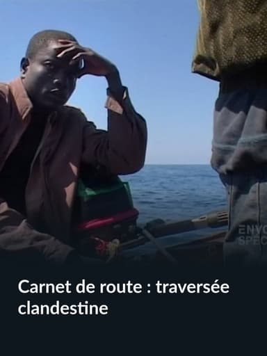 Carnet de route : traversée clandestine poster