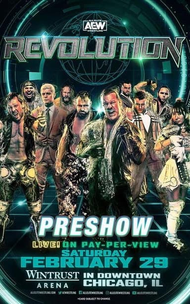 AEW Revolution 2020: The Buy In poster