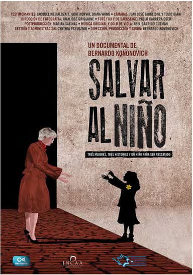 Saving the child poster