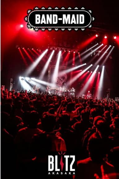 BAND-MAID - Live at Akasaka Blitz poster