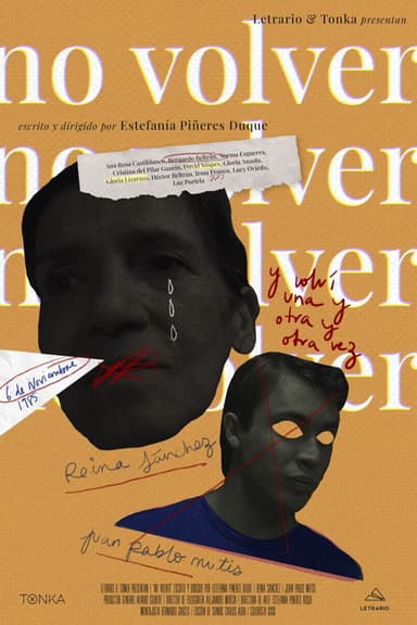No volver poster