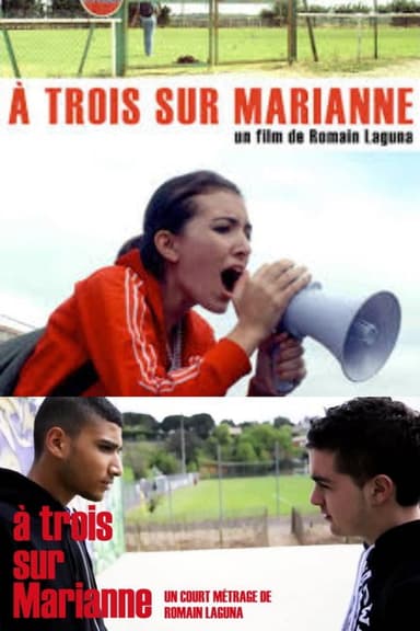 À trois sur Marianne poster
