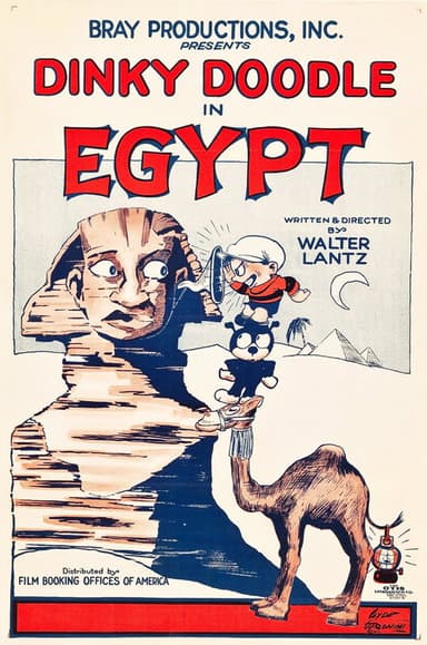 Dinky Doodle in Egypt poster
