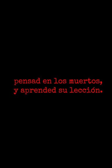 Paz, piedad y perdón poster