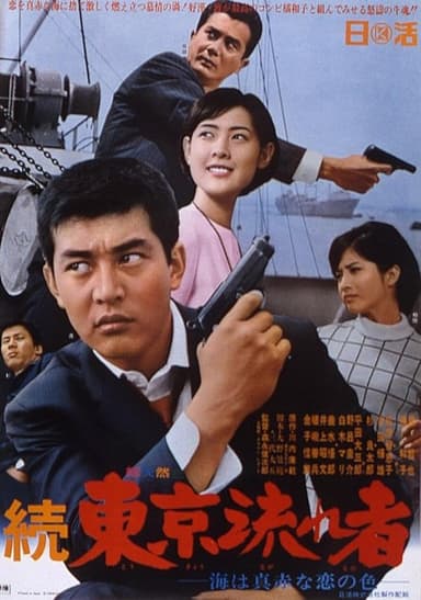 Tokyo Drifter 2: The Sea Is Bright Red as the Color of Love poster