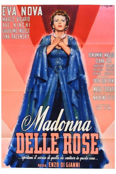 Madonna delle rose poster