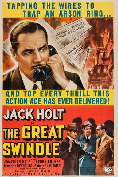 The Great Swindle poster