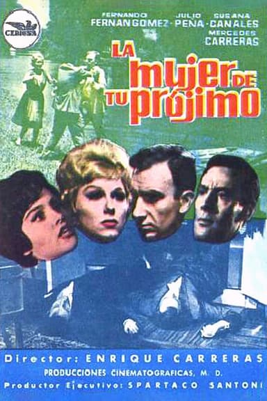 El noveno mandamiento poster