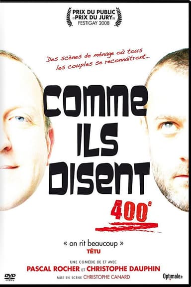Comme ils disent poster