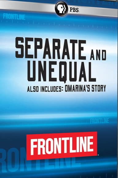 Separate and Unequal poster