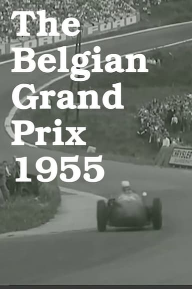 Belgian Grand Prix 1955 poster