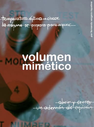 Volumen Mimético poster