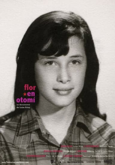 Flower in Otomi poster