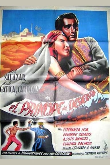 El príncipe del desierto poster