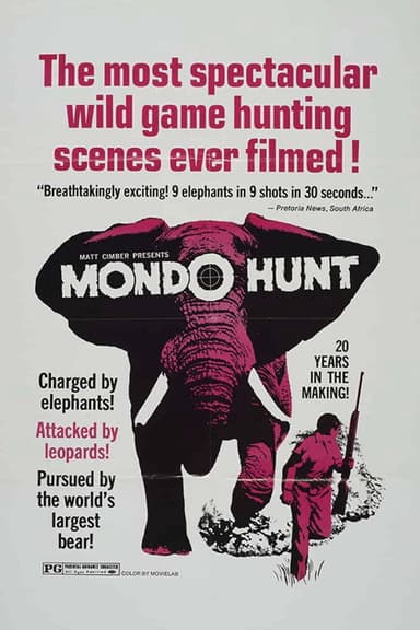 Mondo Hunt poster