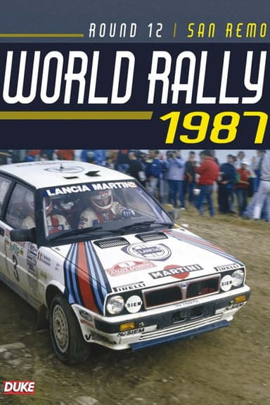 Rallye Sanremo 1987 poster