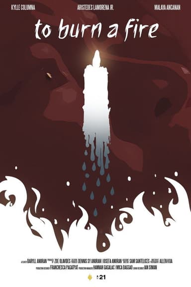 to burn a fire poster