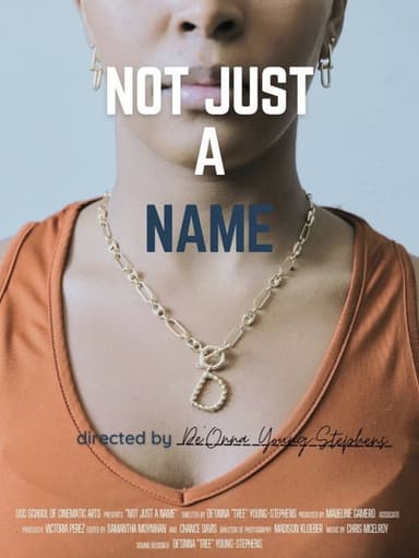 Not Just a Name poster