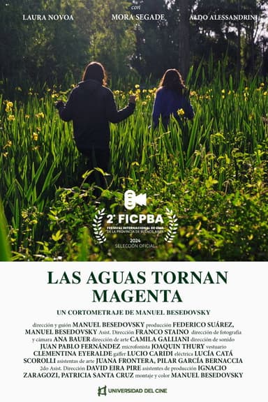 When the waters turn Magenta poster