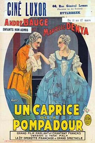 A whim of the Pompadour poster