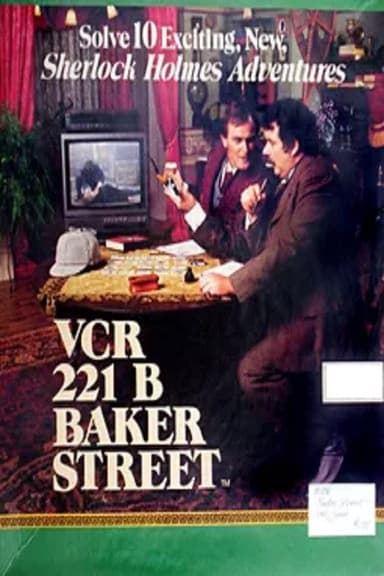 221B Baker Street poster