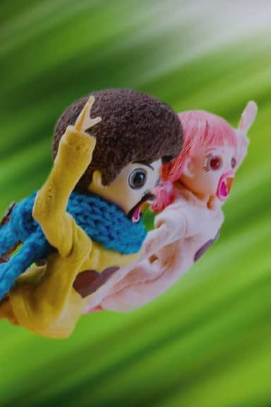 BariKari knitted scarf in midsummer poster
