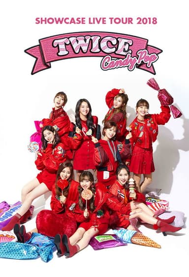 TWICE Showcase Live Tour 2018 "Candy Pop" poster