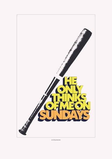 He Only Thinks Of Me On Sundays poster