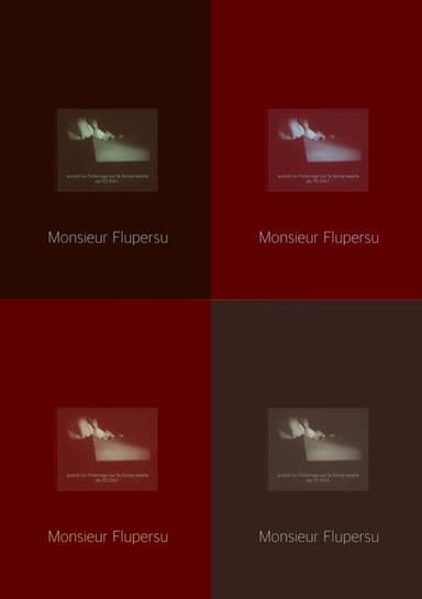 Monsieur Flupersu poster