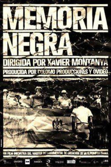 Memoria Negra poster