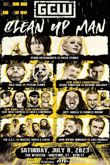 GCW Clean Up Man poster
