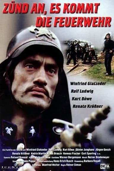Zünd an, es kommt die Feuerwehr poster