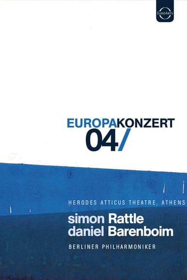 Europakonzert 2004 from Athens poster