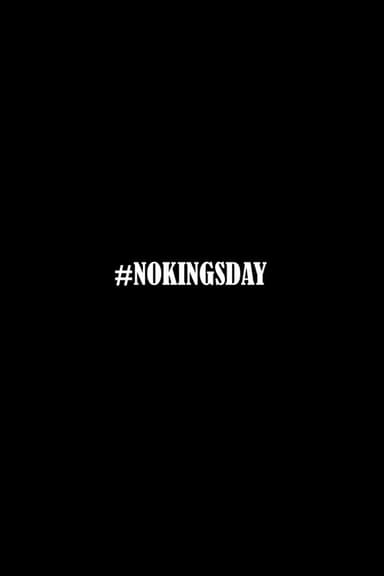No Kings Day poster
