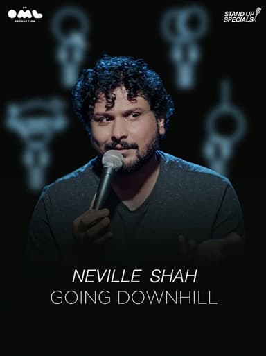 Neville Shah Going Downhill poster