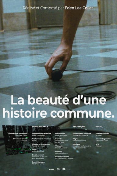 La beauté d'une histoire commune. poster