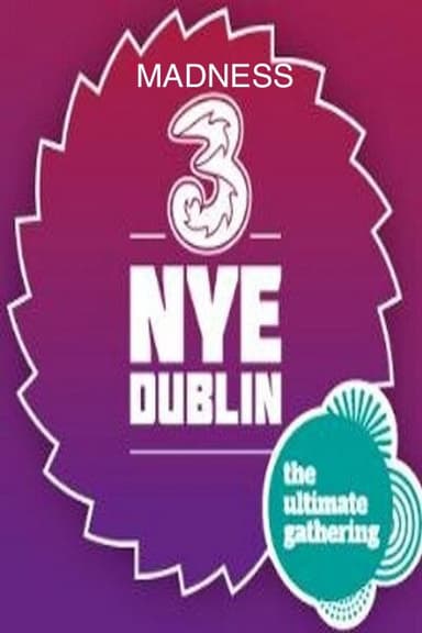 Madness: Live In Dublin 2013 poster
