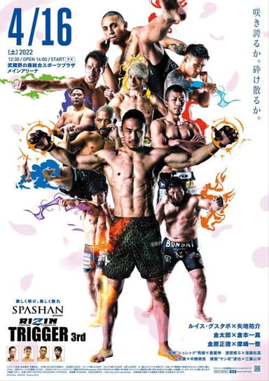 RIZIN TRIGGER 3rd poster