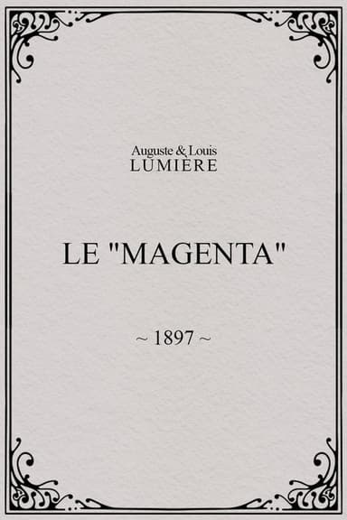 Le “Magenta” poster
