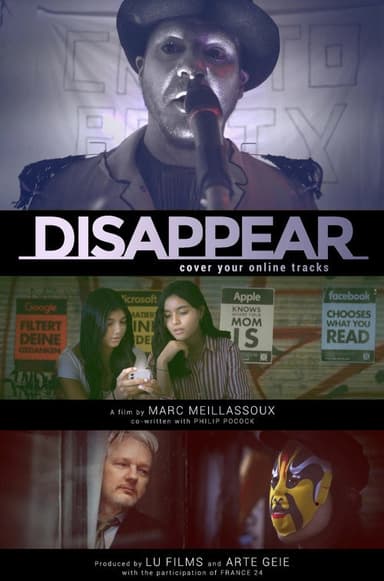 Disappear: Cover Your Online Tracks poster