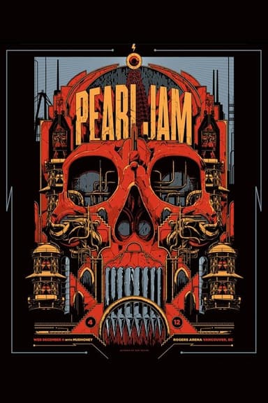 Pearl Jam: Vancouver 2013 poster