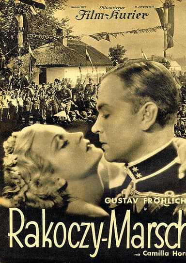 Racoczy-Marsch poster