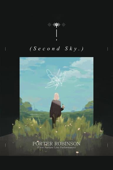 Porter Robinson: Nurture Live at Second Sky 2021 poster