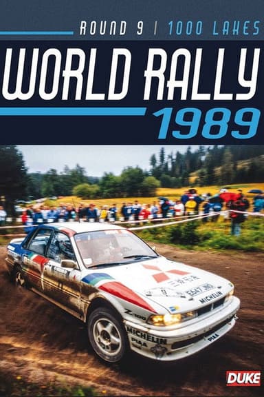 1000 Lakes Rally 1989 poster