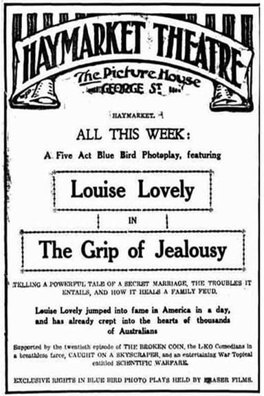The Grip of Jealousy poster