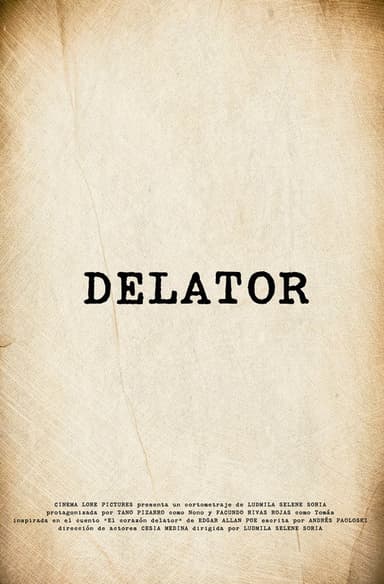 Delator poster