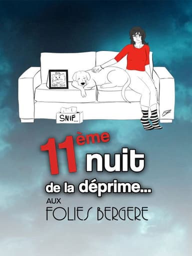 11e edition de La Nuit de la Deprime aux Folies Bergère poster