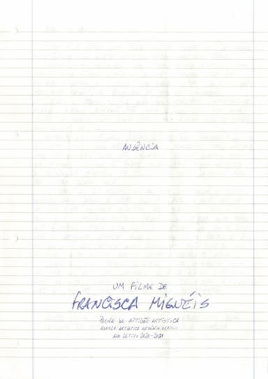 Ausência poster