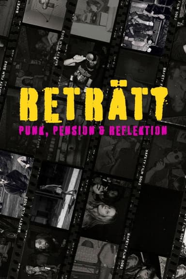 Reträtt: punk, pension och reflektion poster