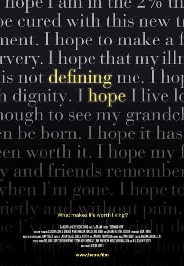 Defining Hope poster